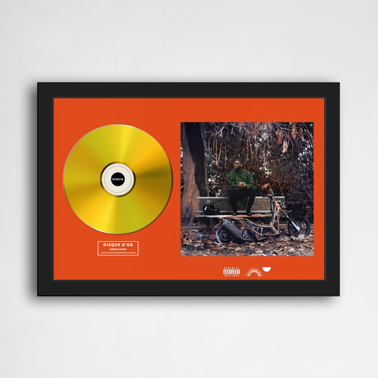 Disque d'or Dinos - Taciturne | Rapcertif