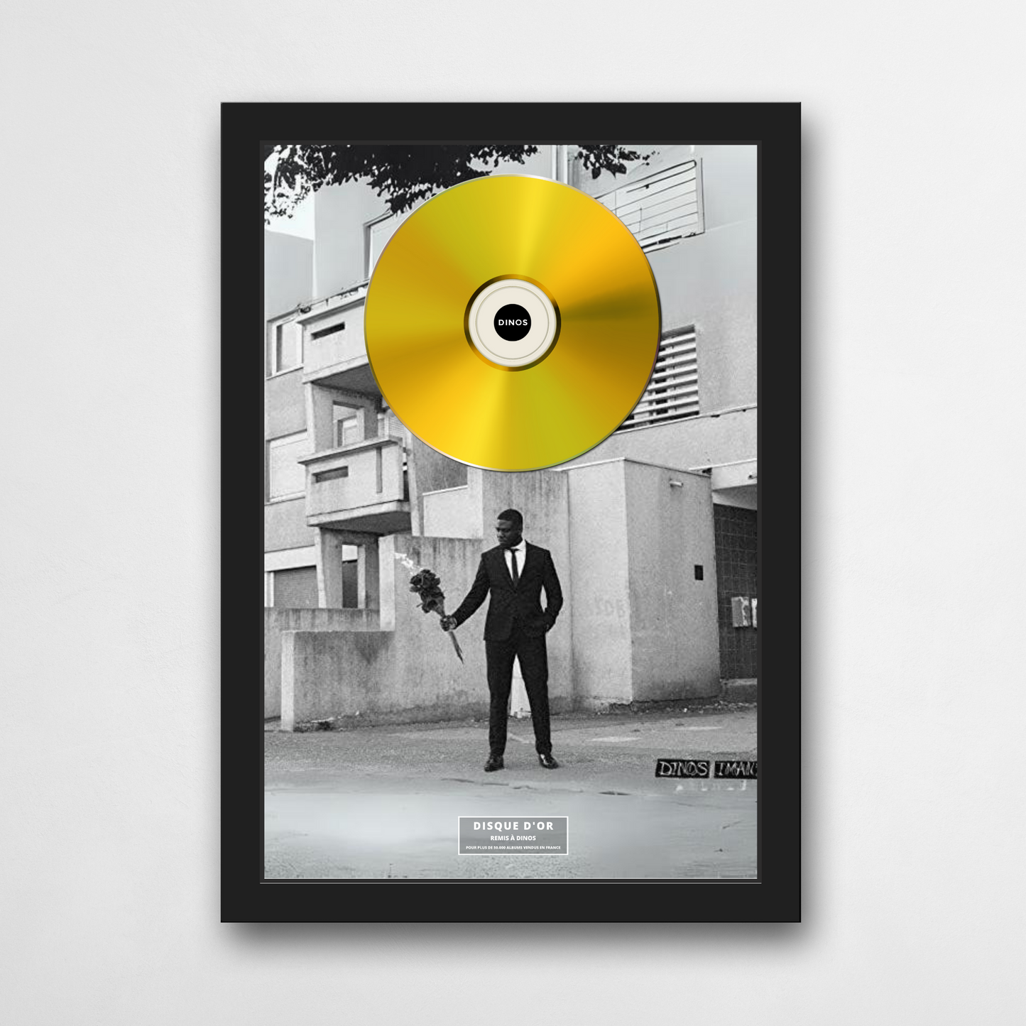 Disque d'or Dinos - Imany | Rapcertif