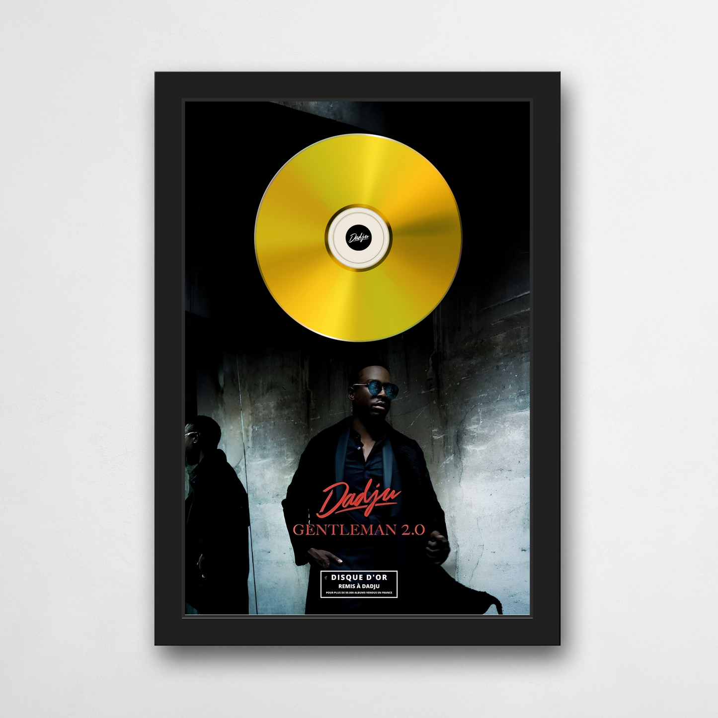 Disque d'or Dadju - Gentleman 2.0 | Rapcertif