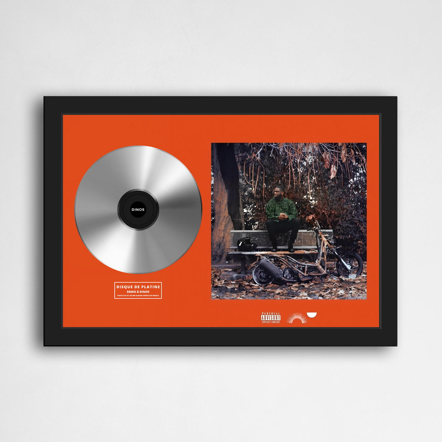 Disque de platine Dinos - Taciturne | Rapcertif