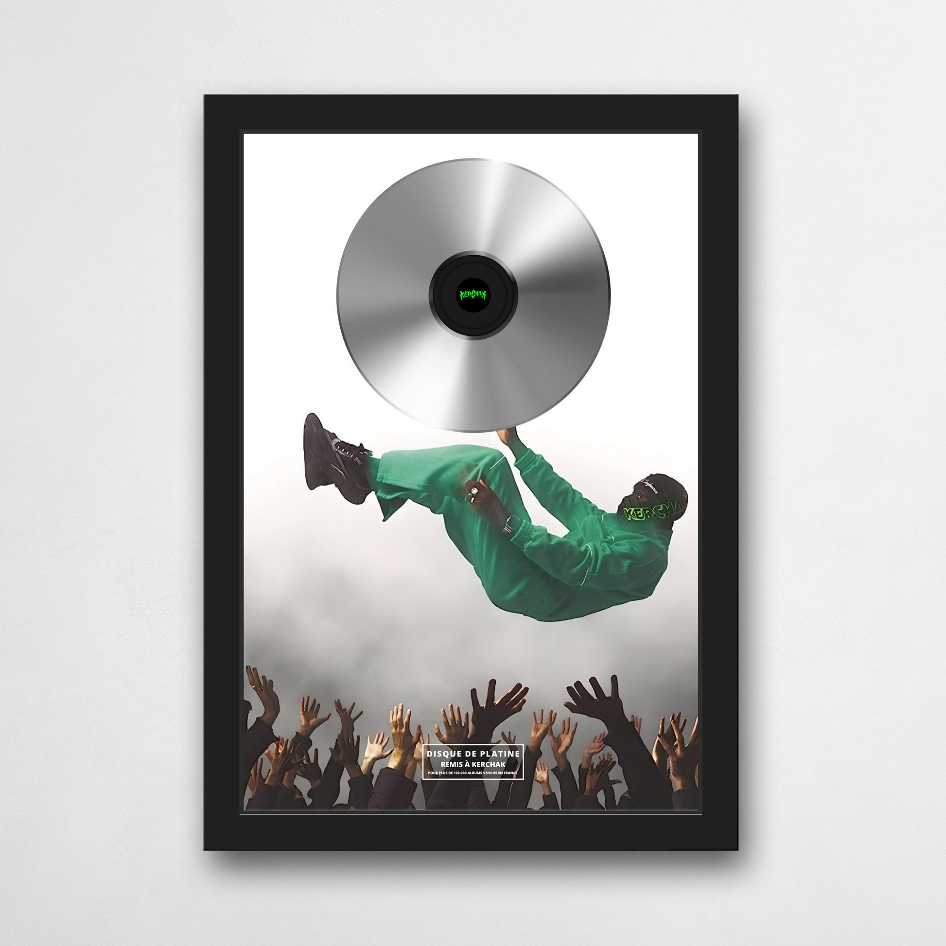 Disque de platine Kerchak - Confiance | Rapcertif