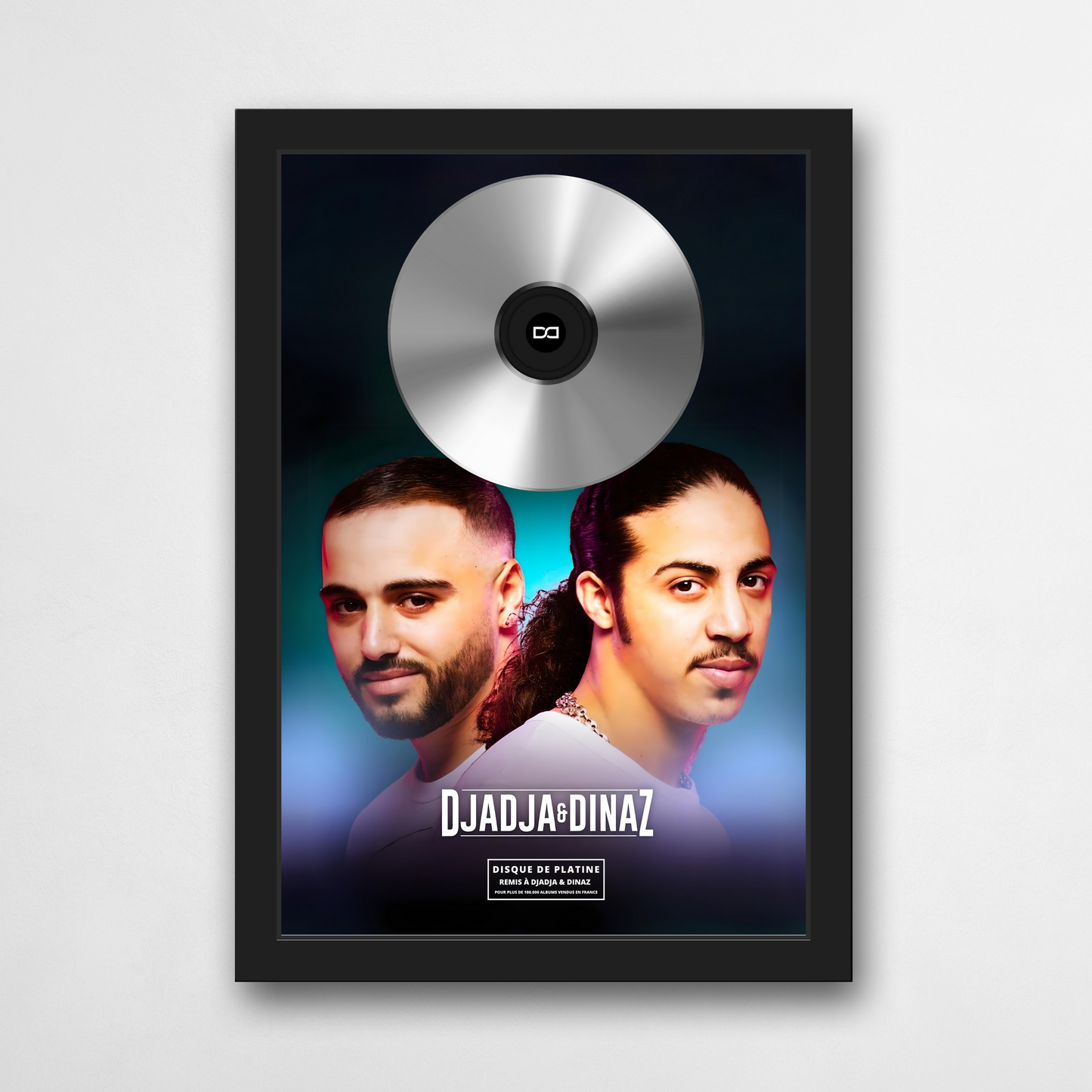 Disque de platine Djadja & Dinaz - Le revers de la médaille | Rapcertif