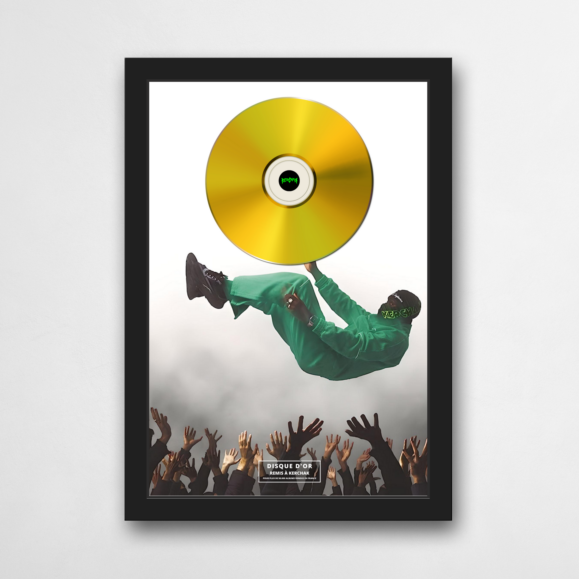Disque d'or Kerchak - Confiance | Rapcertif