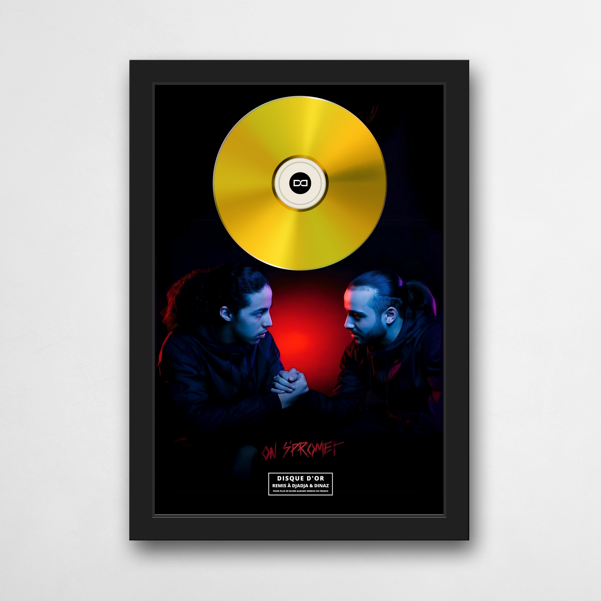 Disque d'or Djadja & Dinaz - On s'promet | Rapcertif