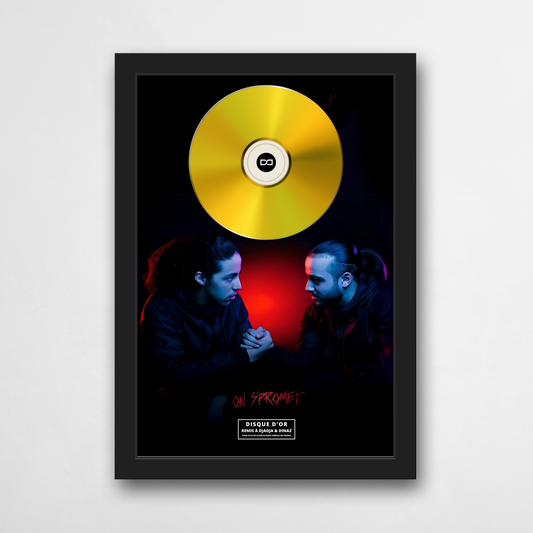 Disque d'or Djadja & Dinaz - On s'promet | Rapcertif