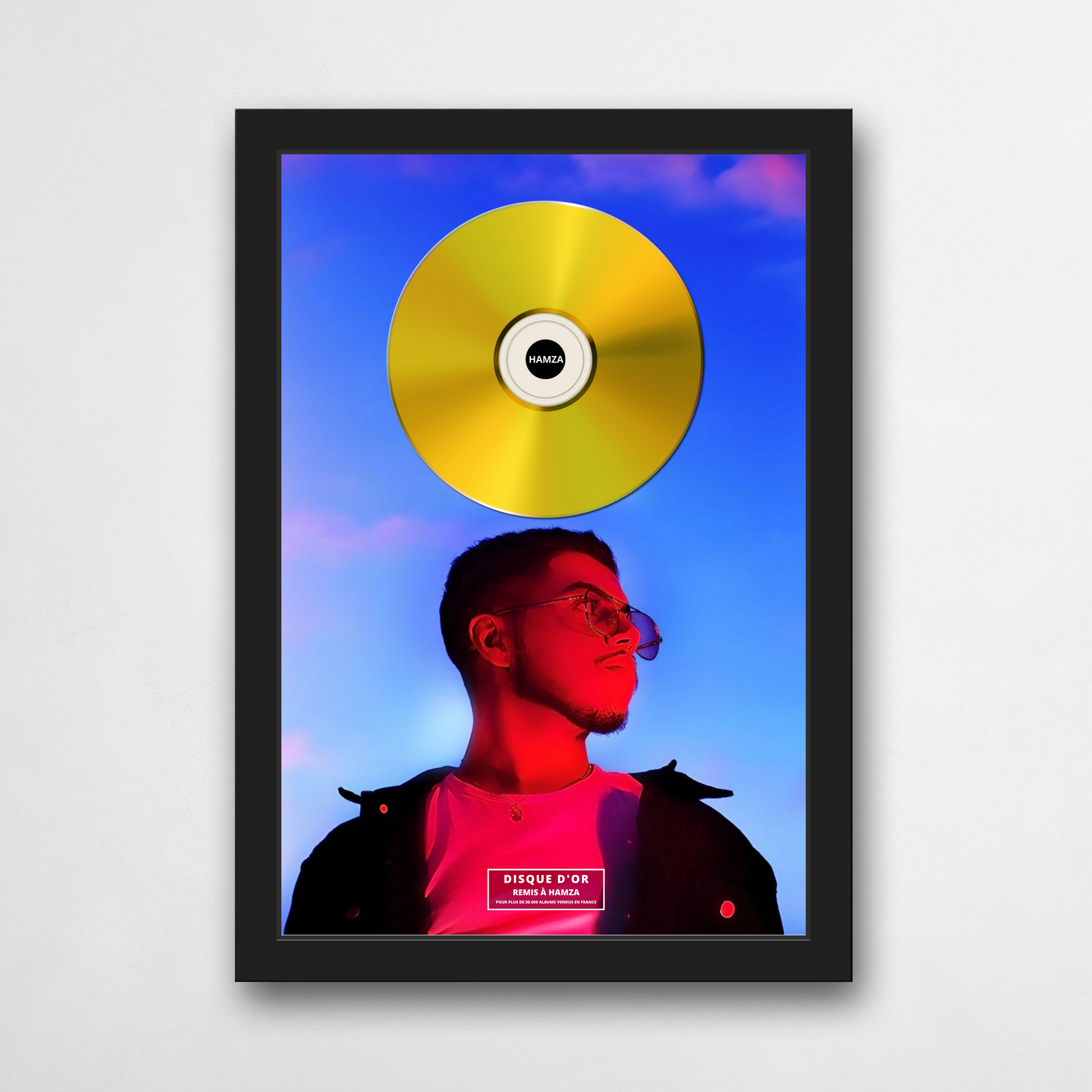 Disque d'or Hamza - 1994 | Rapcertif