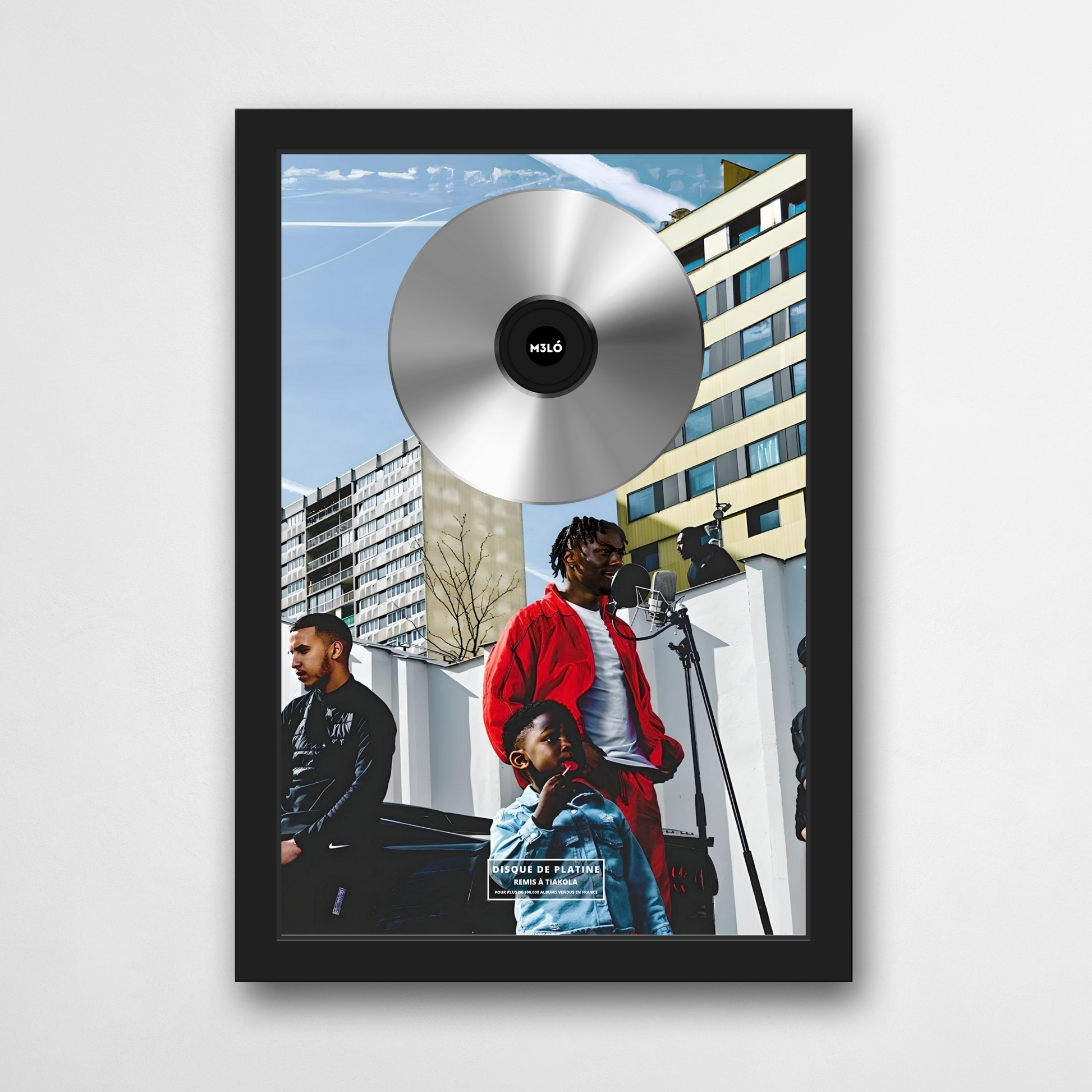Disque de platine Tiakola - Mélo | Rapcertif