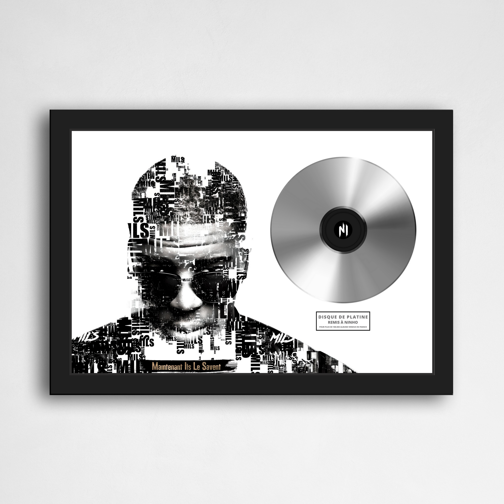 Disque de platine Ninho - M.I.L.S | Rapcertif
