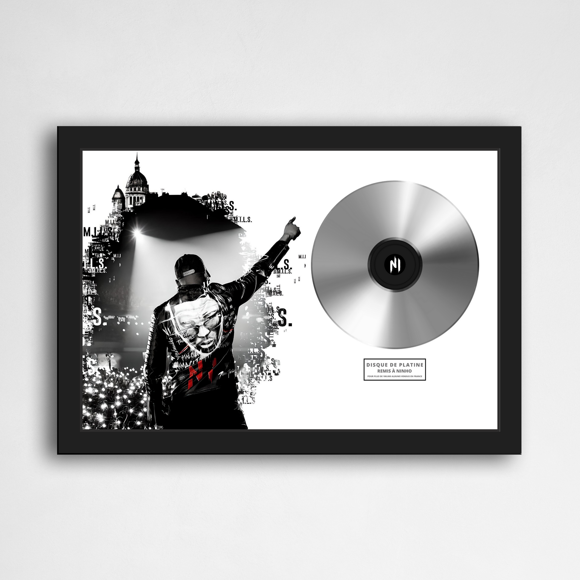 Disque de platine Ninho - M.I.L.S 2.0 | Rapcertif